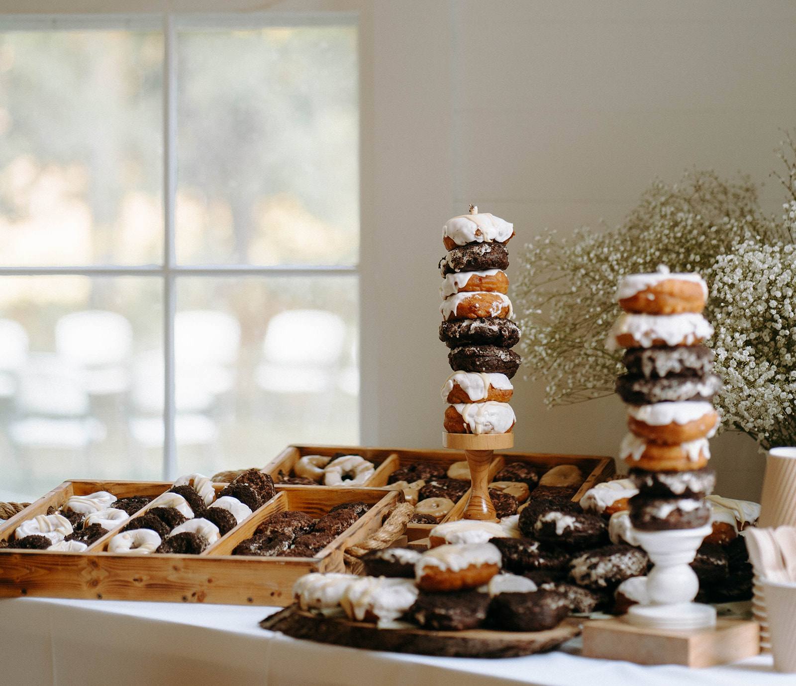 Donut tower